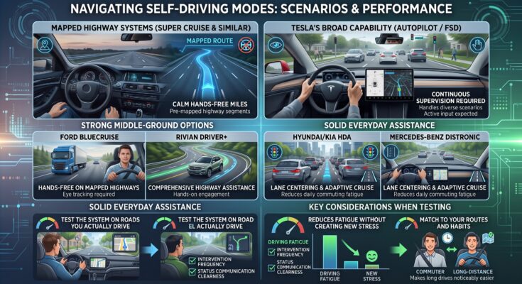 5 Of The Most Reliable Self-Driving Car Modes According To Users