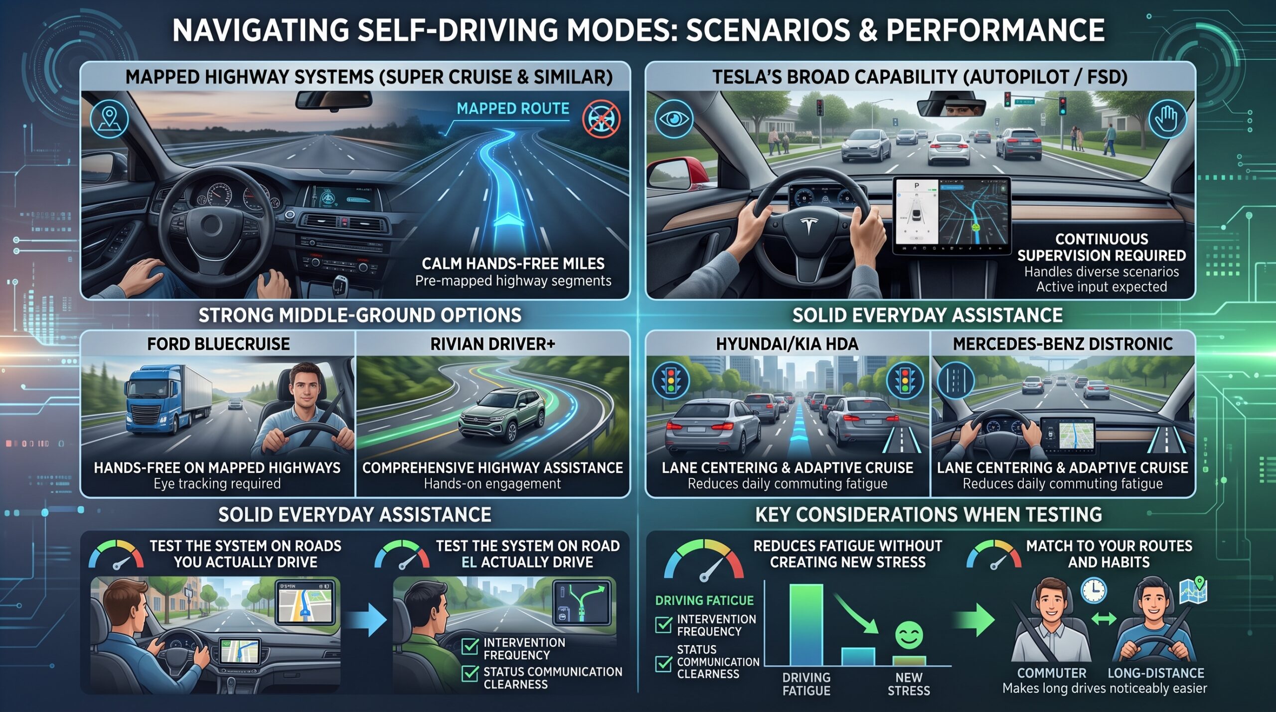 5 Of The Most Reliable Self-Driving Car Modes According To Users