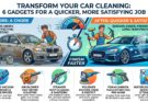 6 Cool New Gadgets For Cleaning Your Car