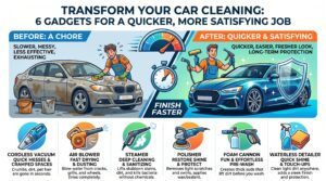 6 Cool New Gadgets For Cleaning Your Car