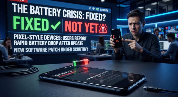 Google Says The Pixel's Battery Drain Bug Is Fixed, But Users Disagree