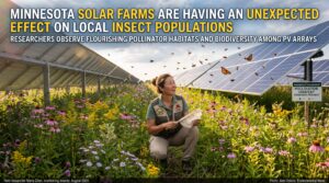 Minnesota Solar Farms Are Having An Unexpected Effect On Local Insect Populations